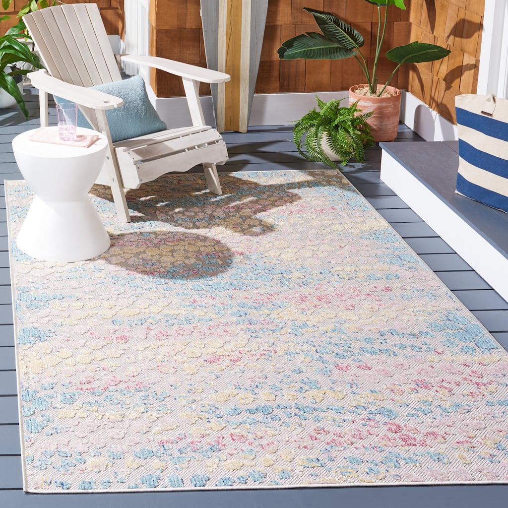 SAFAVIEH Cabana Benedita Indoor/ Outdoor Boho Rug