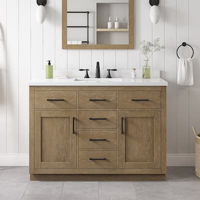 OVE Decors Bailey Bathroom Vanity with Power Bar