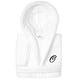 preview thumbnail 54 of 103, Sweet Kids 100% Polyester SUPER PLUSH Double Brushed Hooded Bathrobe with Black Script Monogram O - Large