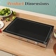 preview thumbnail 6 of 11, Costway 1/2/3/4/ PCS Electric Warming Tray with Adjustable Temperature