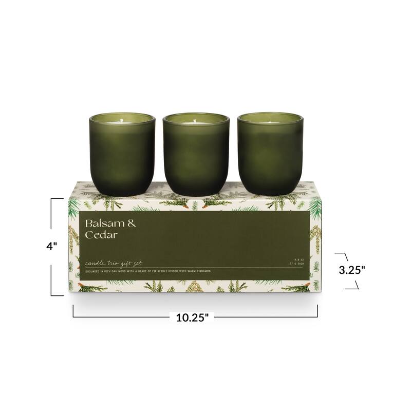 ILLUME Noble Holiday Balsam & Cedar Candle