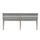 preview thumbnail 5 of 3, Farmhouse Reimagined Antique White Upholstered Bench