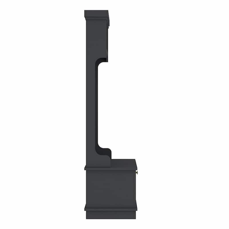 Hall Tree with Storage Shoe Bench for Entryway - 4-in-1 Coat Rack Design with Hooks
