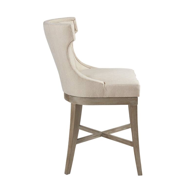 Madison Park Carson Counter Stool With 360 degree Swivel Seat