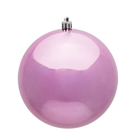 Vickerman 2.75" Pink Shiny Ball Ornament, 12 per Bag