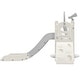 preview thumbnail 45 of 65, 5 in 1 Toddler Slide and Swing Set - Indoor & Outdoor Kids Playground Climber with Telescope - 71.6'' L x 56.3'' W x 45.2'' H