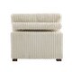 preview thumbnail 24 of 64, 35.7" W Plush Corduroy Upholstered Armless Modular Sofa Chair