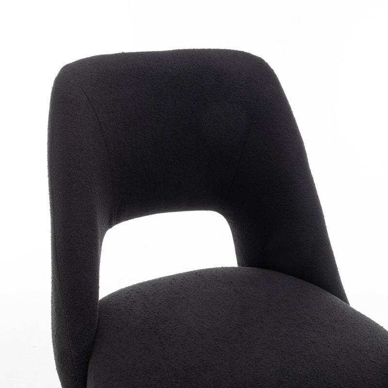 Best Quality Furniture Adjustable Textured Fabric Barstools with Chrome Finish Base (Set of 2)