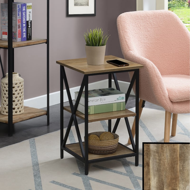 Convenience Concepts Tucson End Table with Shelves