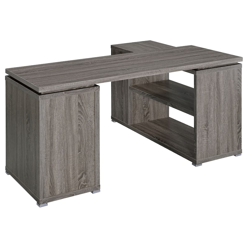 Yvette 60-inch 3-Drawer L-Shape Computer Desk