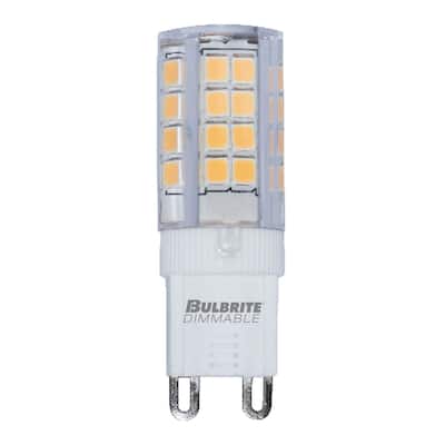 Bulbrite Pack of (2) Clear Mini Bi-Pin (G9) LED Bulb