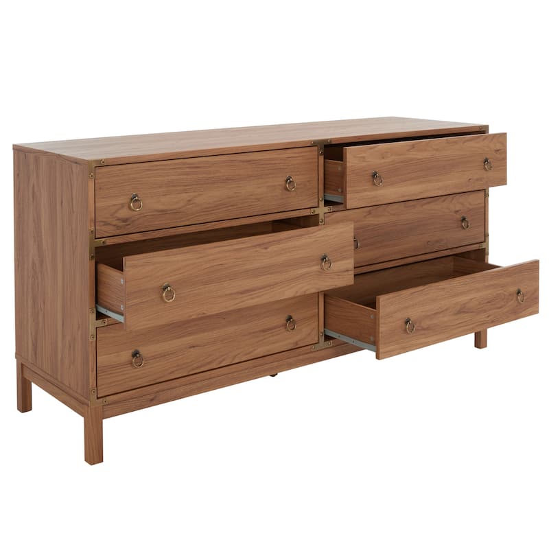 SAFAVIEH Home Galio 6 Drawer Chest