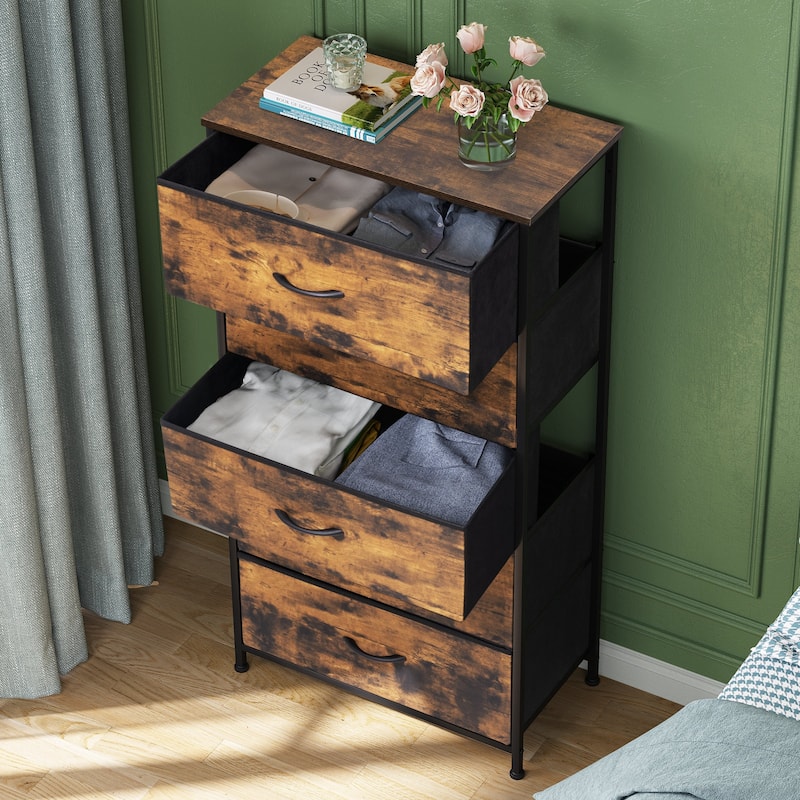 5 Drawers Vertical Dresser Storage Tower Organizer Unit for Bedroom