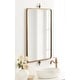 preview thumbnail 10 of 53, Kate and Laurel Kasota Slim Rectangle Mirror Metal