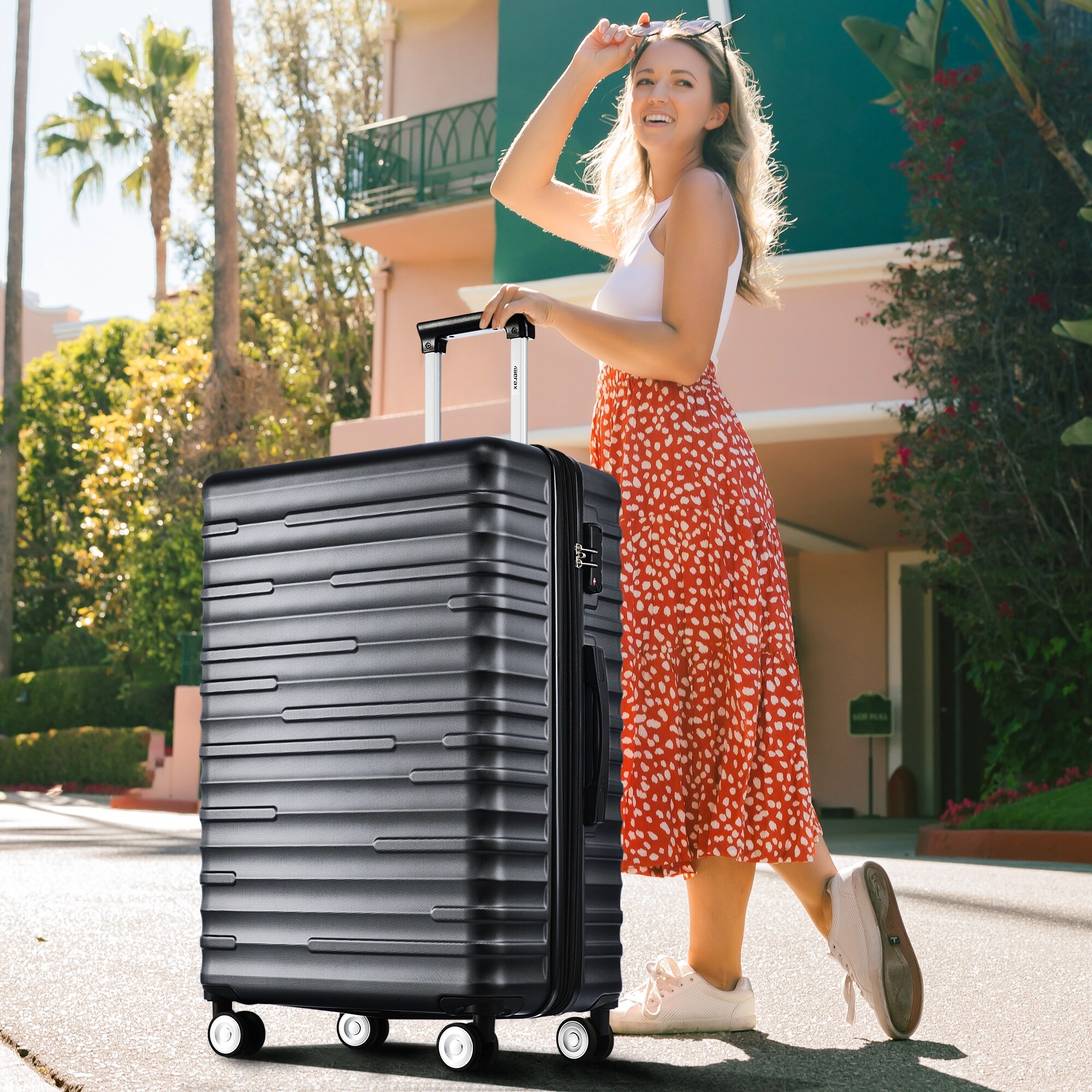 Leisure 3 piece luggage set new arrivals