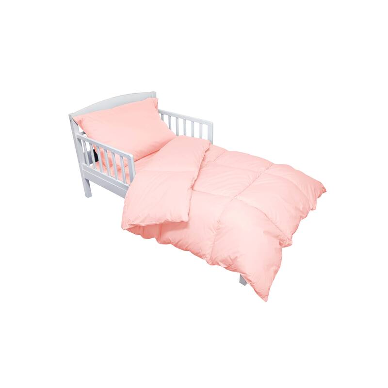 St. James Home 4 Piece Cotton Toddler Comforter Set