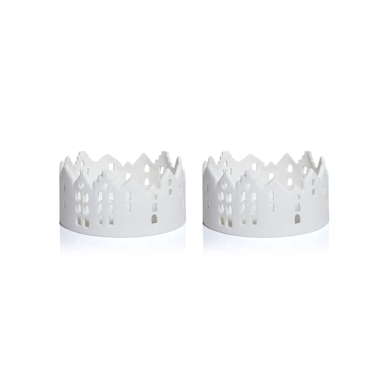 Skyline Ceramic Multipurpose Bowls, Set of 2