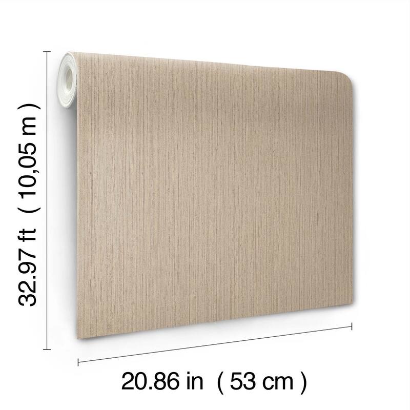 York Wallcoverings Shetland Hazelnut Wallpaper