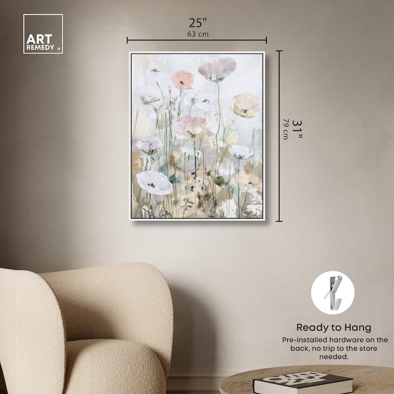 Flourishing Light Canvas by Art Remedy