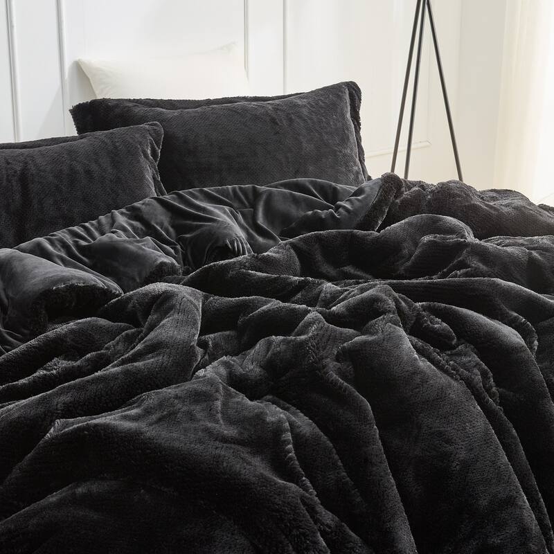 You Deserve It - Coma Inducer® Oversized Comforter Set - Black