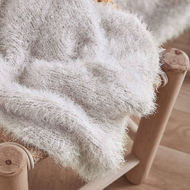 Cozy Potato® Crazy Messy Plush Throw Blanket