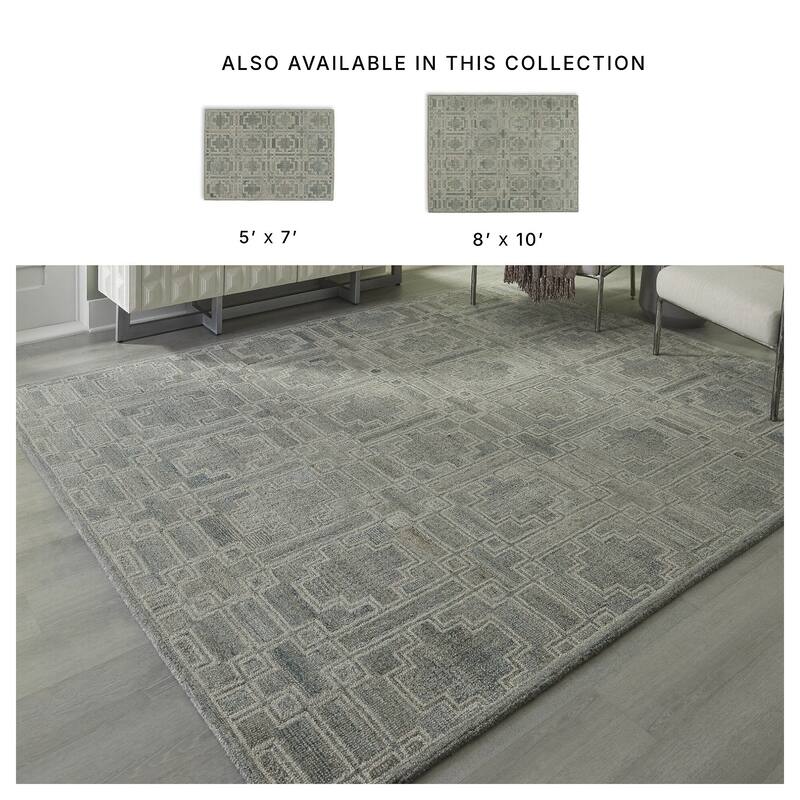 Signature Design by Ashley Jossland Green/Ivory Rug