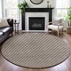 preview thumbnail 89 of 88, Premium Washable Super Soft Modern Imprints Mayfield Rug Taupe - 8' x 8'