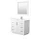 Option White, Nickel Trim, Giotto Quartz Top