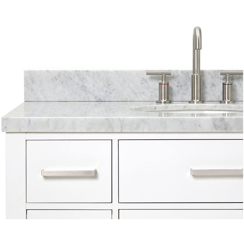 Ariel H043SCWOVO Bristol 43" Free Standing Single Oval Basin Vanity