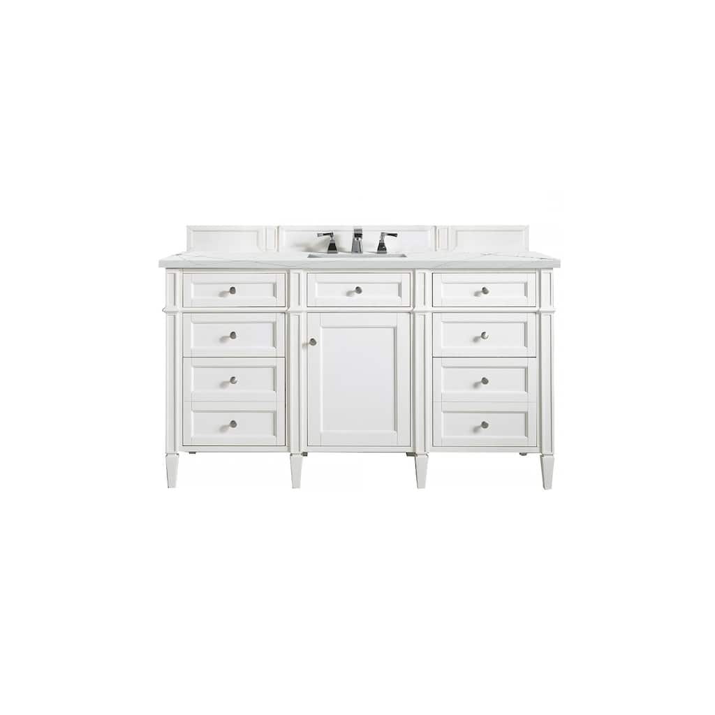 James Martin Vanities 655-V60S3ENC Brittany 60" Free Standing Single