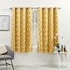preview thumbnail 25 of 36, The Curated Nomad Duane Thermal Woven Blackout Grommet Top Curtain Panel Pair 52X63 - Sundress Yellow