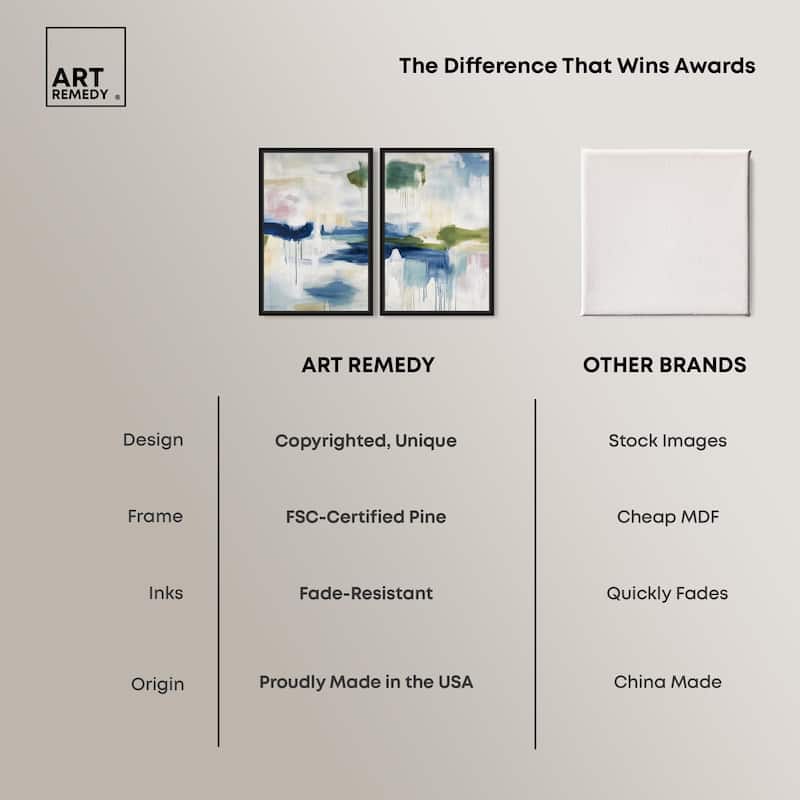 Kairos I Canvas Set of 2 by Art Remedy