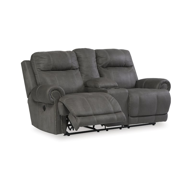 Signature Design by Ashley Austere Gray 2-Piece Upholstery Package - 91"W x 40"D x 42"H