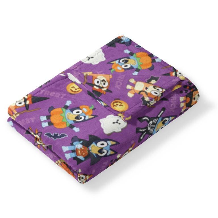 Bluey Pup Tricks Silk Touch Throw Blanket