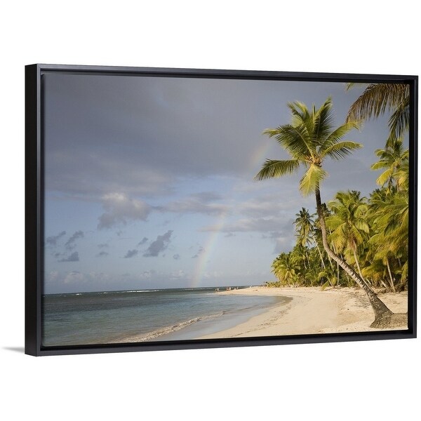 Shop Dominican Republic Puerto Plata Rainbow Over Palm