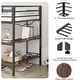 preview thumbnail 5 of 5, Sturdy Junior Twin Loft Bed for Kids,Loft Bed w/Wood Shelf & Guardrail