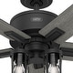 preview thumbnail 13 of 18, Hunter 52" Astwood II Ceiling Fan with LED Light and Handheld Remote - Transitional - Exclusive SureSpeed!