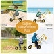 preview thumbnail 9 of 18, Gymax Sand Digger for Kids w/2-Handed Controls Flexible Shovel 360°