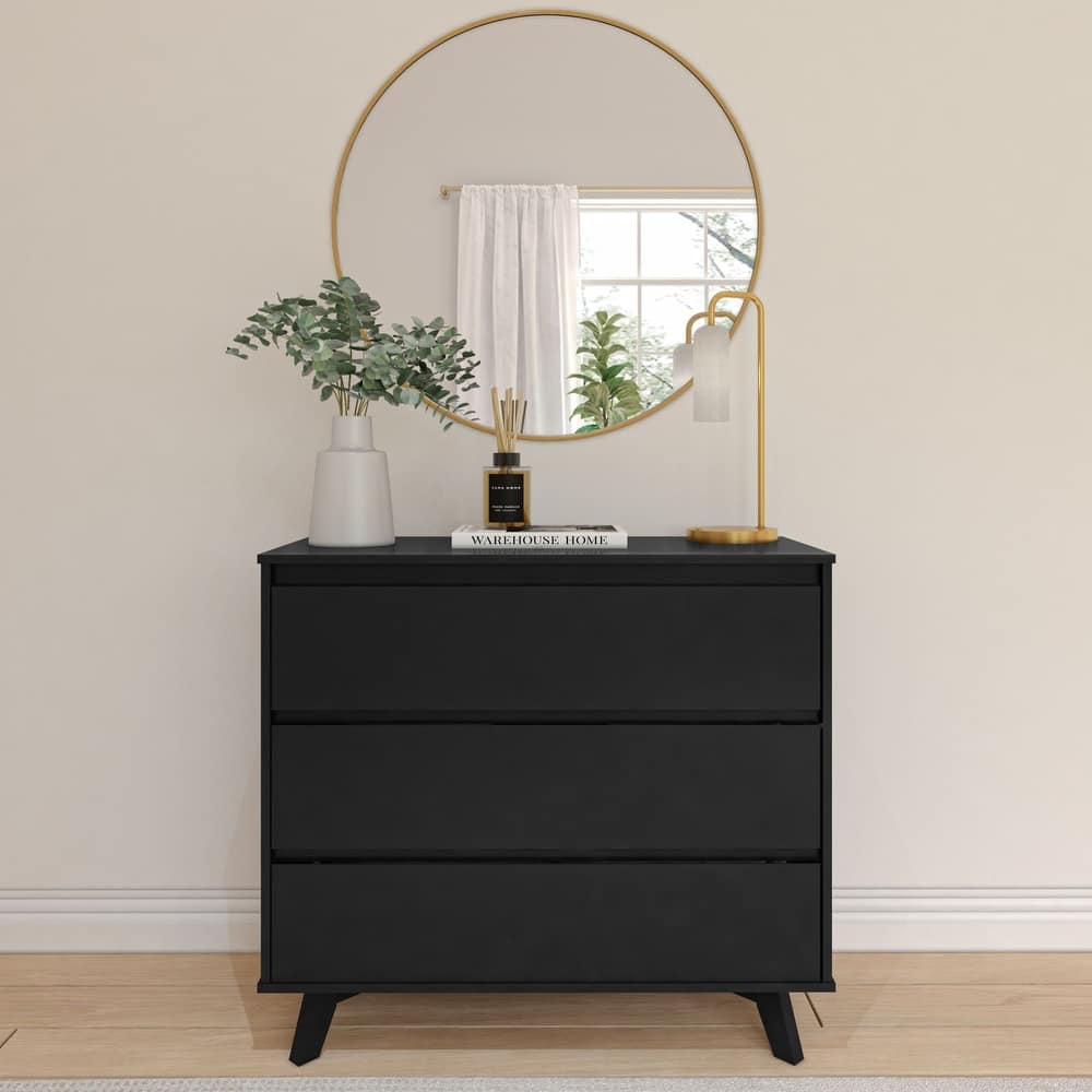 Plank and Beam Scandinavian 3-Drawer Dresser