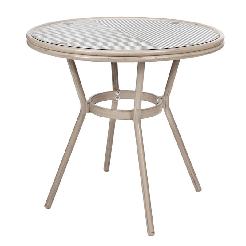 Bistro Table with Metal Frame