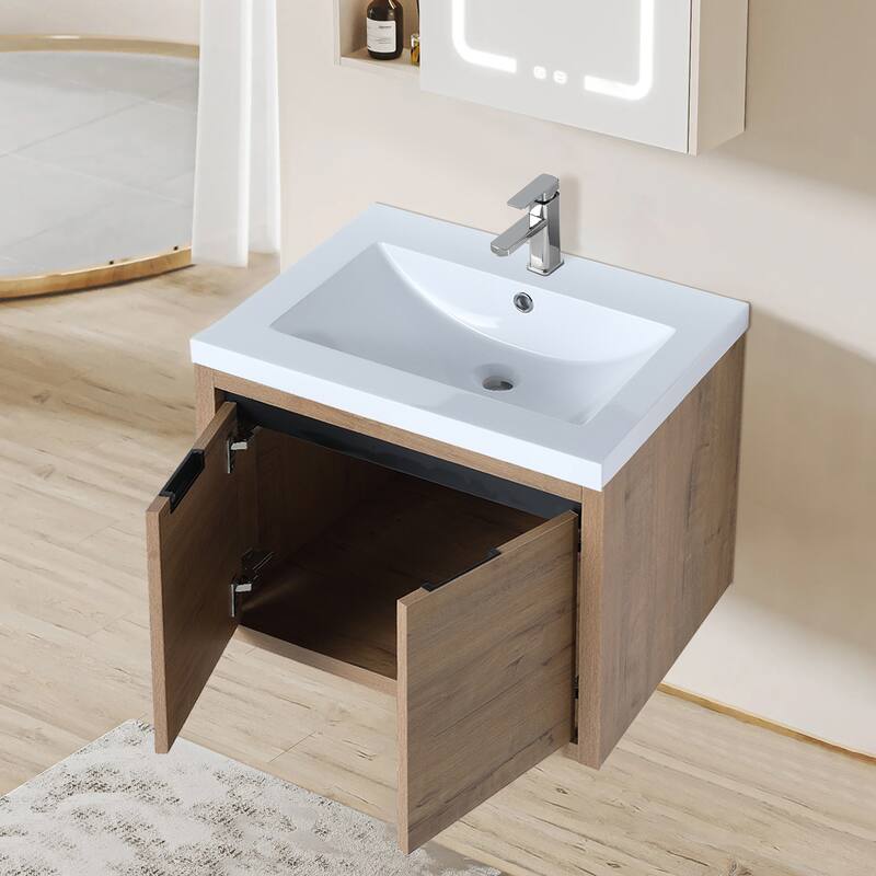 Topcraft Wall Mounted Bathroom Vanity with Sink