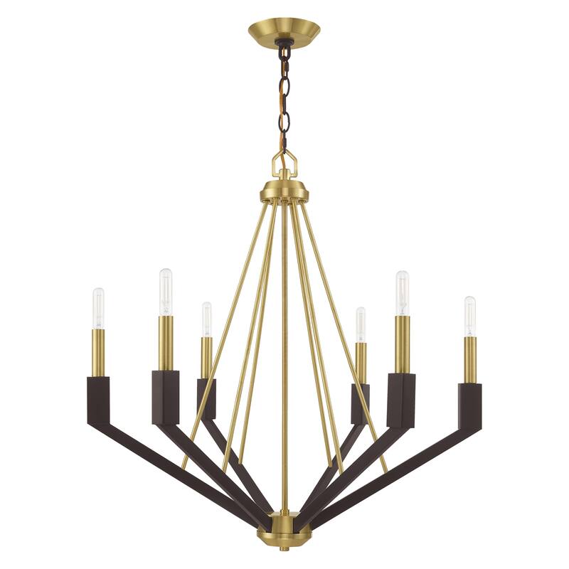 Livex Lighting 6-light Chandelier, 51166-12, 51166-91