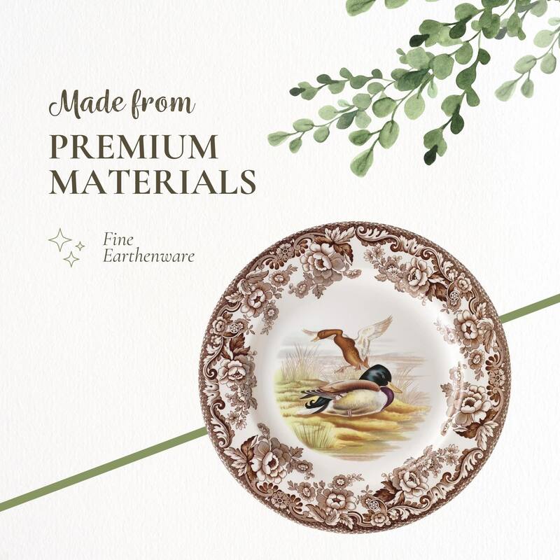 Spode Woodland Soup Plate