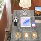 preview thumbnail 59 of 70, Modern Farmhouse L-Shape Desk with File Cabinet and Drawers, Homer Office Executive Desk with Charge Station