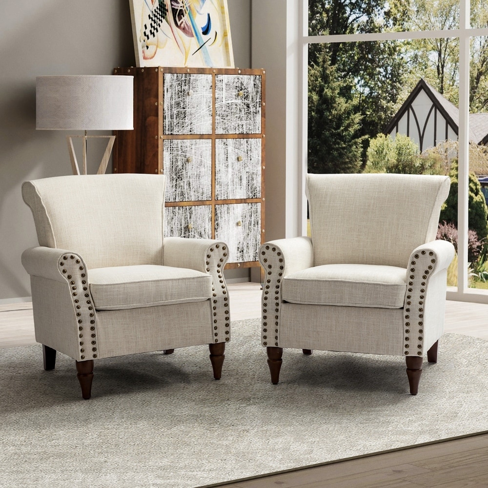 Ivory armchair hot sale