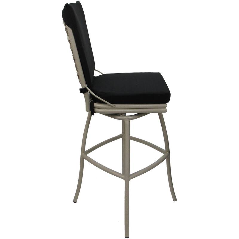 Outdoor Patio Counter 26" 30" Extra Tall 34" Bar Stool - Ofir Armless