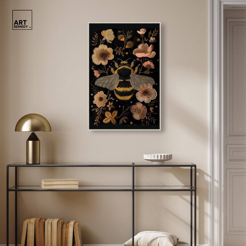Honeyed Herald II Canvas by Art Remedy