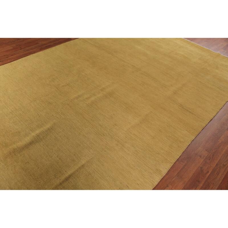 Modern Gabbeh Oriental Area Rug Handmade Bedroom Wool Carpet - 6'6" x 9'7"