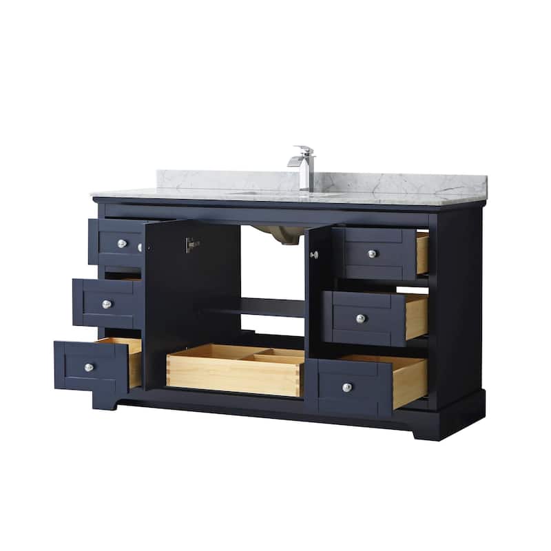 Wyndham Collection Avery 60" Free Standing Single Basin Vanity Set