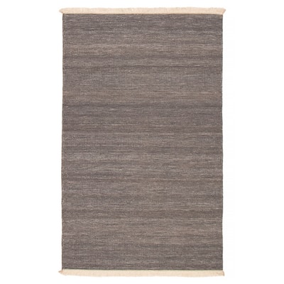 Boho Grey Kilim 5'1" x 8'2" - 5'1 x 8'2